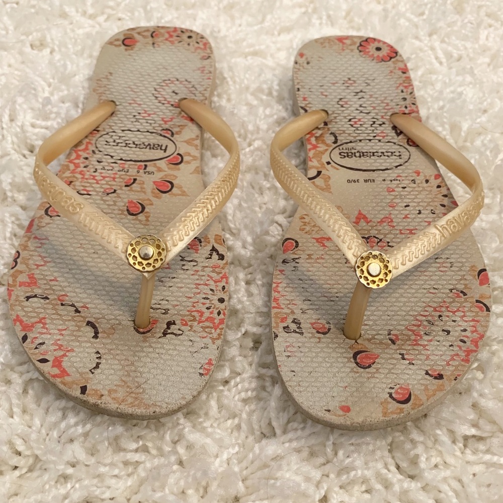 HAVAIANAS Slim Crystal Flip Flop
